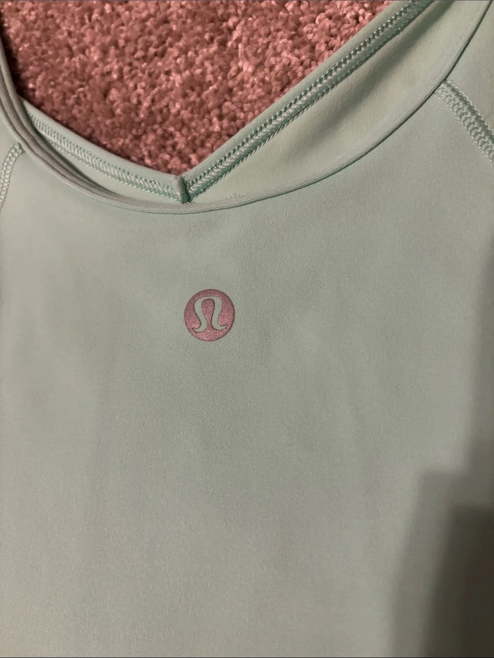 lululemon athletica Align Mint Green Scoop Neck Short Sleeve Top